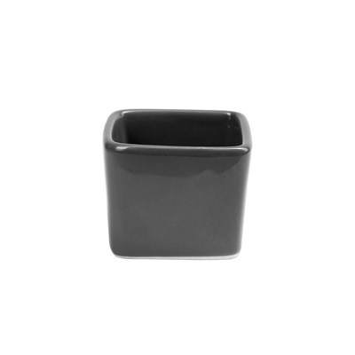 Емкость для соуса квадратная «Corone» 60 мл черная [LQ-SK0023-K] фк023/1