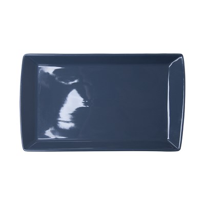 Блюдо прямоугольное «Corone» 300х172 мм синее [LQ-SK0032-P014] фк982/4