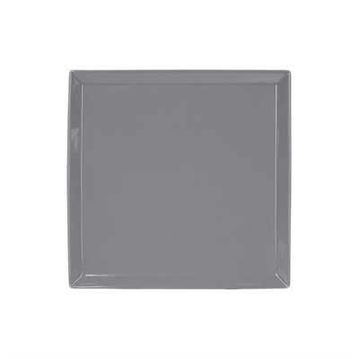 Тарелка квадратная «Corone» 200 мм серая [LQ-SK0058-431C] фк661/3
