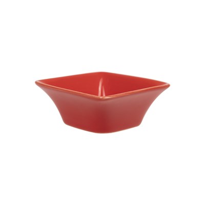 Блюдце для соуса квадратное «Corone» 70 мл красное [LQ-SK00024-R] фк021/2