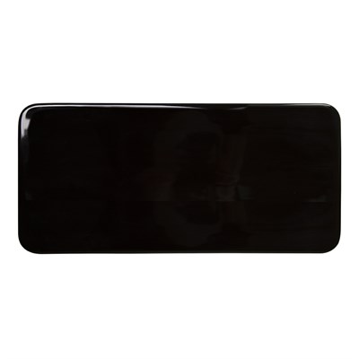 Блюдо прямоугольное «Corone» 360х165 мм плоское черное [LQ-SK0010-K] фк0254/1