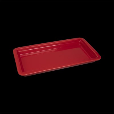 Гастроемкость керамическая 322х168х30 мм «Corone Cottura» красная [LQ-QK15077-186C] фк095