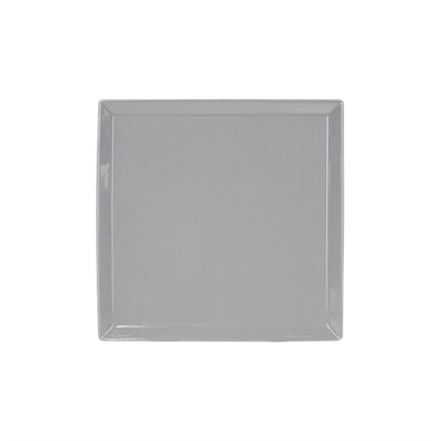 Тарелка квадратная «Corone» 169 мм серая [LQ-SK0061-431C] фк664/3
