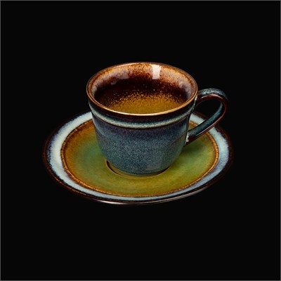 ЧАЙНАЯ ПАРА 210мл, синий+зеленый Corone Verde" [HL497110+HL497120]" фк0722