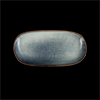 БЛЮДО овальное 10х4,9"  254х125мм, синий "Corone Celeste" [HL900630]" фк0801