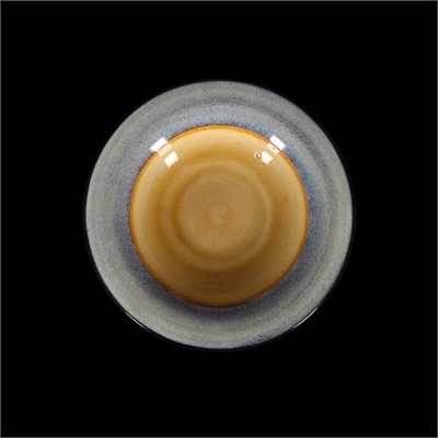 ТАРЕЛКА для пасты 8 210мм 500мл, синий+коричневый "Corone Celeste" [HL900640+ZY1978E12]" фк0802