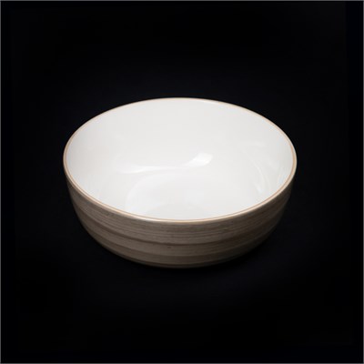 Салатник 130 мм 400 мл серо-коричневый «Corone Natura» [HL942420B] фк0942