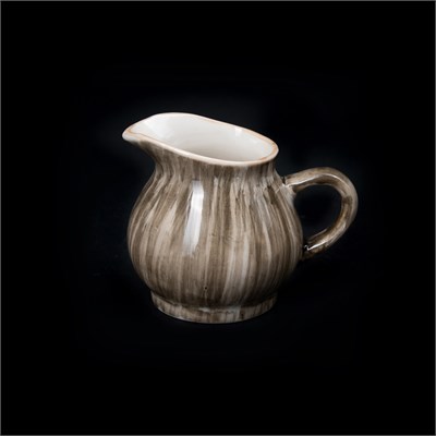 Молочник 125 мл серо-коричневый «Corone Natura» [HL900930B] фк0960