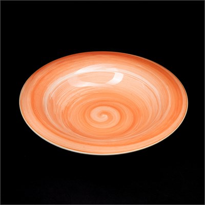 Тарелка для пасты 600 мл коралловая «Corone Natura» [HL900650D] фк0962