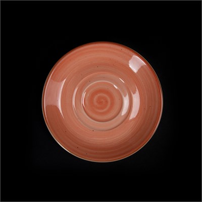 Блюдце 114 мм коралловое «Corone Natura» [HL902100D] фк0971