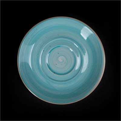 Блюдце 150 мм голубое «Corone Natura» [HL900900C] фк0982