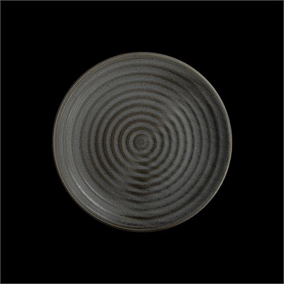Тарелка мелкая без бортов 9 230 мм, серый «Corone Urbano» " фк1564