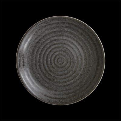 Тарелка мелкая без бортов 11 283 мм, серый «Corone Urbano» " фк1563