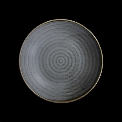 Тарелка для пасты 10 255 мм 1650 мл, серый «Corone Urbano»" фк1566