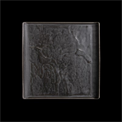 Блюдо квадратное с бортами 8,7 220х220 мм, серый «Corone Urbano»" фк1574