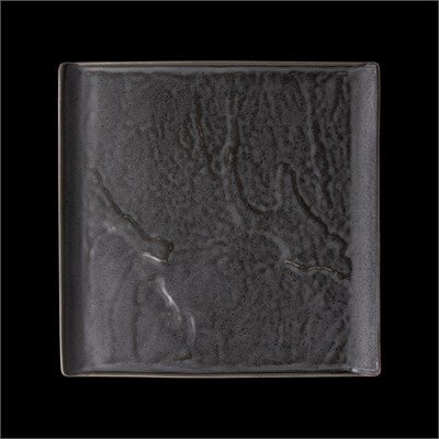 Блюдо квадратное с бортами 10,7 275х275 мм, серый «Corone Urbano»" фк1575