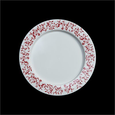 Тарелка мелкая 8,25 210 мм «Corone Gourmet» [рис. Райский Сад]" фк1405 /сад