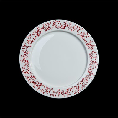 Тарелка мелкая 10,25 260 мм «Corone Gourmet» [рис. Райский Сад]" фк1403/сад