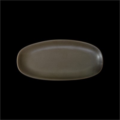 БЛЮДО овальное 9 235х110мм, серый "Corone Luminare" [HS027516]" фк1906