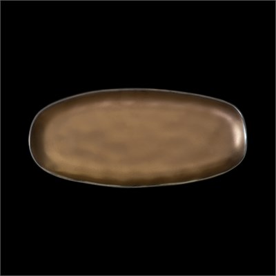 БЛЮДО овальное 10,6 270х125мм, медный "Corone Luminare" [HS027517]" фк1907