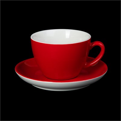 ЧАЙНАЯ ПАРА 320мл, красный Corone Gusto" [4616/4618]" фк1717