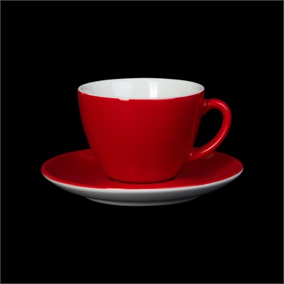 ЧАЙНАЯ ПАРА 200мл, красный Corone Gusto" [4613/4615]" фк1720