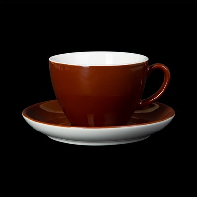 ЧАЙНАЯ ПАРА 320мл, коричневый Corone Gusto" [4616/4618]" фк1719