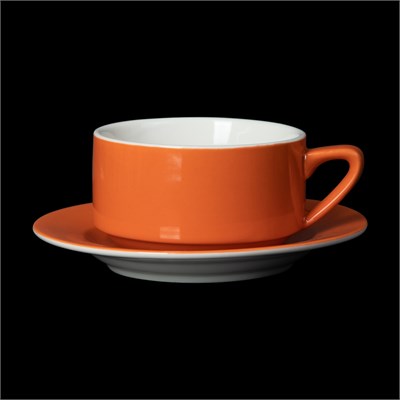 ЧАЙНАЯ ПАРА 300мл, оранжевый Corone Gusto" [7926/7927]" фк1745