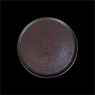 ТАРЕЛКА с бортом 8'' 220мм, черный [004565-9] фк8015