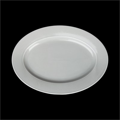 БЛЮДО овальное 10 255х180мм, голубой "Corone Rosenthal" [XSY3801]" фк9905