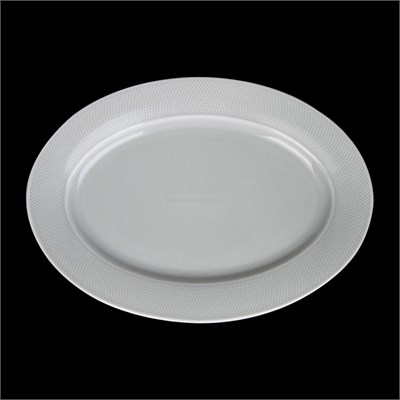 БЛЮДО овальное 14 360х255мм, голубой "Corone Rosenthal" [XSY3803]" фк9907