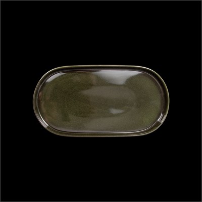 БЛЮДО овальное 12 310х155мм, зеленый "Corone Cocorita" [TTSY1318]" фк8892