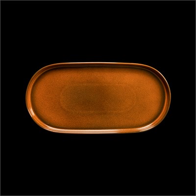 БЛЮДО овальное 14 360х180мм, оранжевый "Corone Cocorita" [TTSY1326]" фк8843