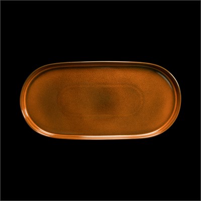 БЛЮДО овальное 16 410х205мм, оранжевый "Corone Cocorita" [XSY3740]" фк8844