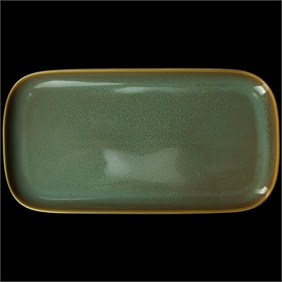 БЛЮДО прямоугольное 14'' 347х180мм, зеленый Corone Primavera" [HS600130]" фк2211