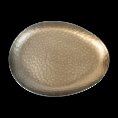 ТАРЕЛКА овальная 10,5 275х205мм, медный "Corone Luminare" [HS205728]" фк1960