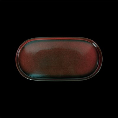 БЛЮДО овальное 14 360х180мм, красный "Corone Cocorita" [TTSY1306]" фк8974