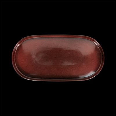 БЛЮДО овальное 16 410х205мм, красный "Corone Cocorita" [TTSY1307]" фк8975