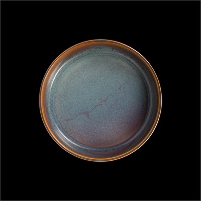 ТАРЕЛКА глубокая с высокими бортами 8,25'' 212мм, сине-коричневый Corone Terra" [11109]" фк1523