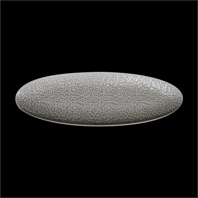 БЛЮДО овальное 14'' 356х114х21мм, серый Corone Nori" [LQ-QK15295-GRY]" фк5629