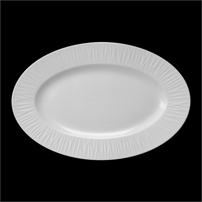 БЛЮДО овальное 14х8,75" 355х225х28мм "Sam&Squito Tiffany" [JX296-A003-02]" фк7307