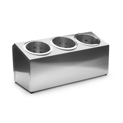 Контейнер для столовых приборов 3 ячейки [DLDC] кт532