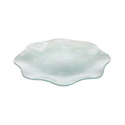 Блюдо с волнистым краем «Corone Aqua» 350 мм кт0123