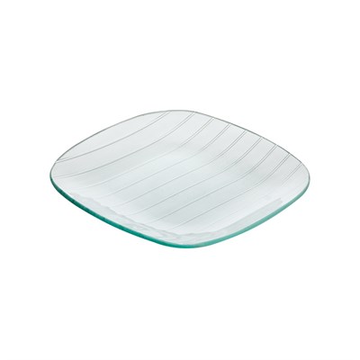 Тарелка квадратная с округлыми краями «Corone Aqua» 200 мм кт0125