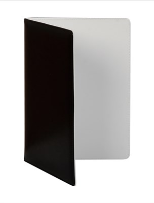 Папка для меню черная гладкая [HY012] кт0715