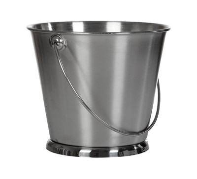 Ведро для подачи с ручкой 162 мм Luxstahl [80822-T mirror polish] кт2552