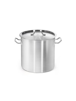 КОТЕЛ 30л нерж.тройное дно d=350 h=320, ИНДУКЦИЯ, LUXSTAHL кт3504