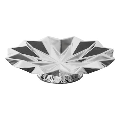 БЛЮДО на ножке Оригами" d=410мм h=95мм нерж. ''Luxstahl''" кт9319