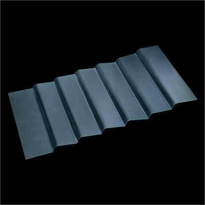 Поднос фуршетный (7 ступенек) стекло Corone Aqua"" кт0172