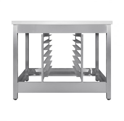 Подставка под пароконвектомат Luxstahl 1000x810x800 мм мко013